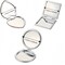 4Pcs Diamond Painting Compact Mirror Kits - DIY Pocket Mirror Diamond Painting Cover Portable Folding Mini Makeup Mirror Diamond Art Crafts Kits for Women Adults (mirror116-119)